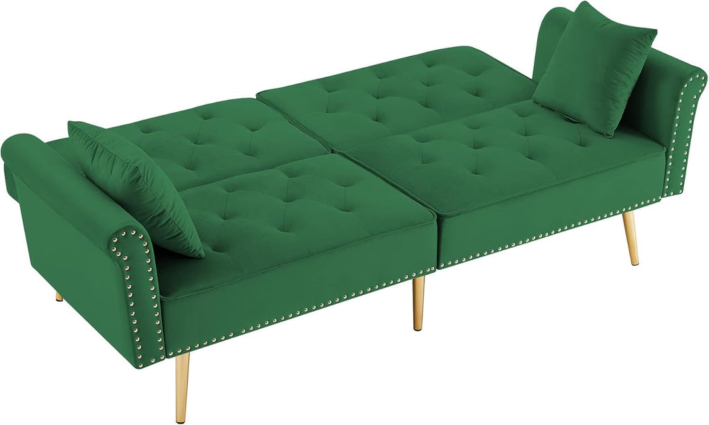 Bellavista Velvet Sleeper Sofa