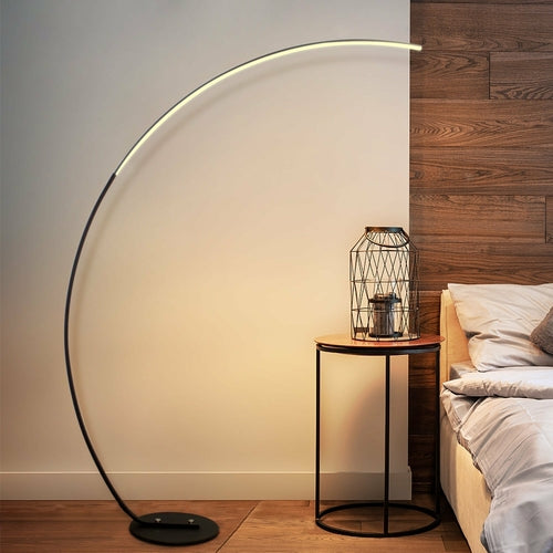 RGB Color-Changing Corner Floor Lamp with Remote