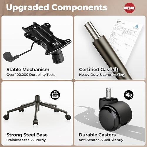 Ergonomic High-Back Office Chair