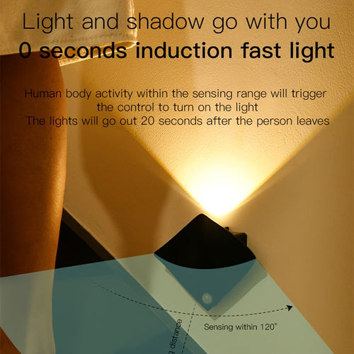 Motion Sensing Modern Wall Lamp – Smart Ambient Lighting for Bedroom & Porch