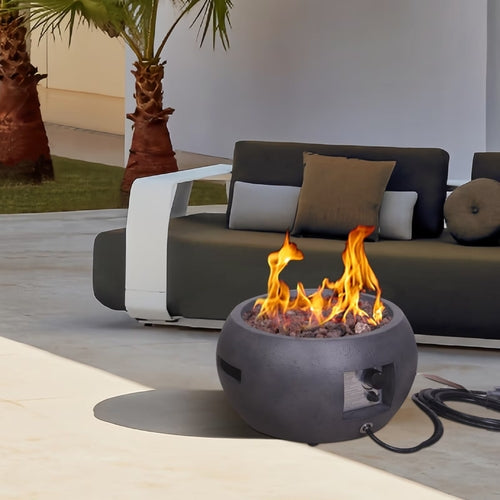 Emberstone Round Propane Fire Bowl