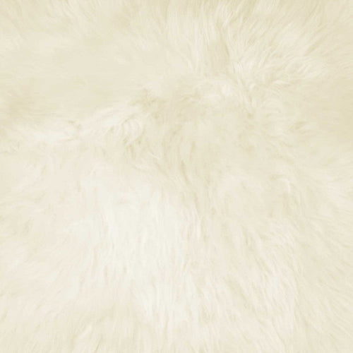 Gray Sheepskin Throw Pillow