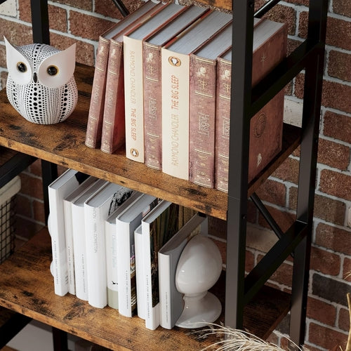 Triple Wide Industrial Bookshelf