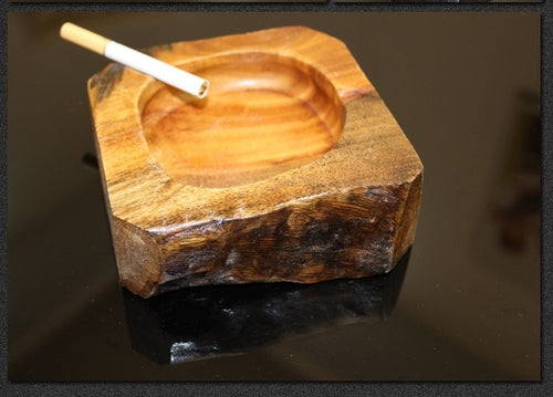 Handcrafted Natural Wood Root Ashtray