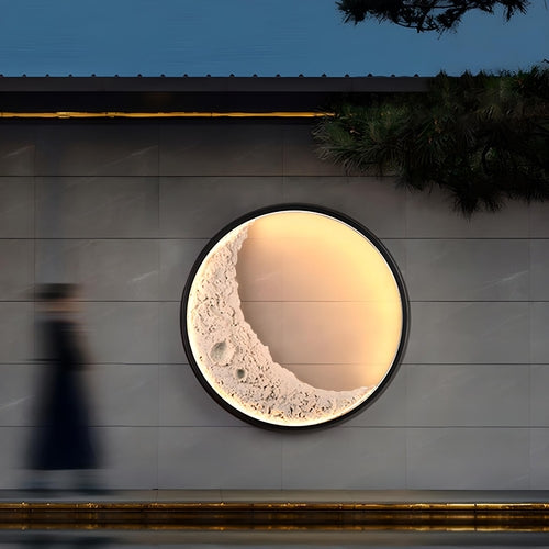 3D Crescent Moon Indoor/Outdoor Lamp