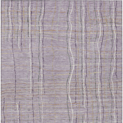 Striped Washable Indoor/Outdoor Rug