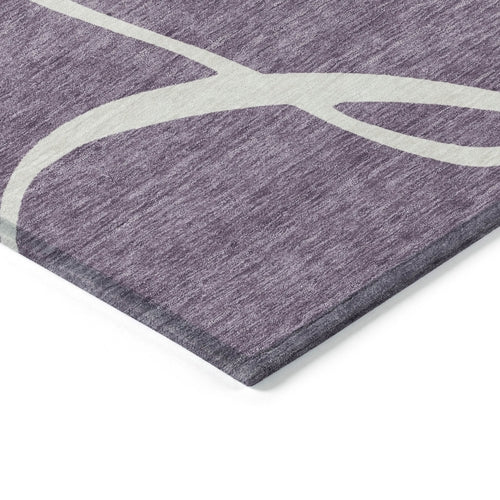 Abstract Washable Indoor/Outdoor Rug