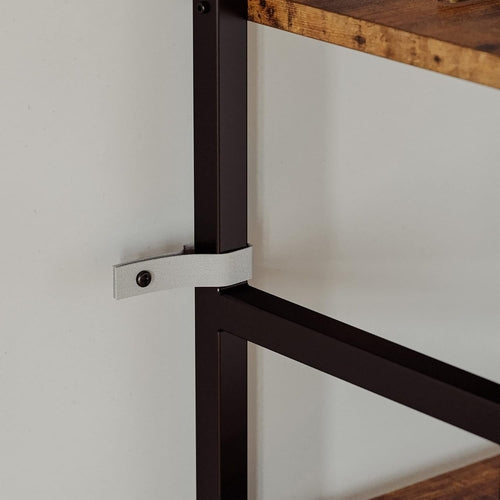 Triple Wide Industrial Bookshelf