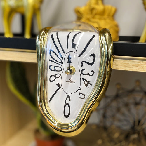 Surrealist Melting Wall Clock