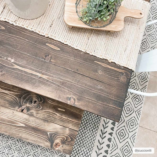 Charcoal and Ivory Farmhouse Area Rug