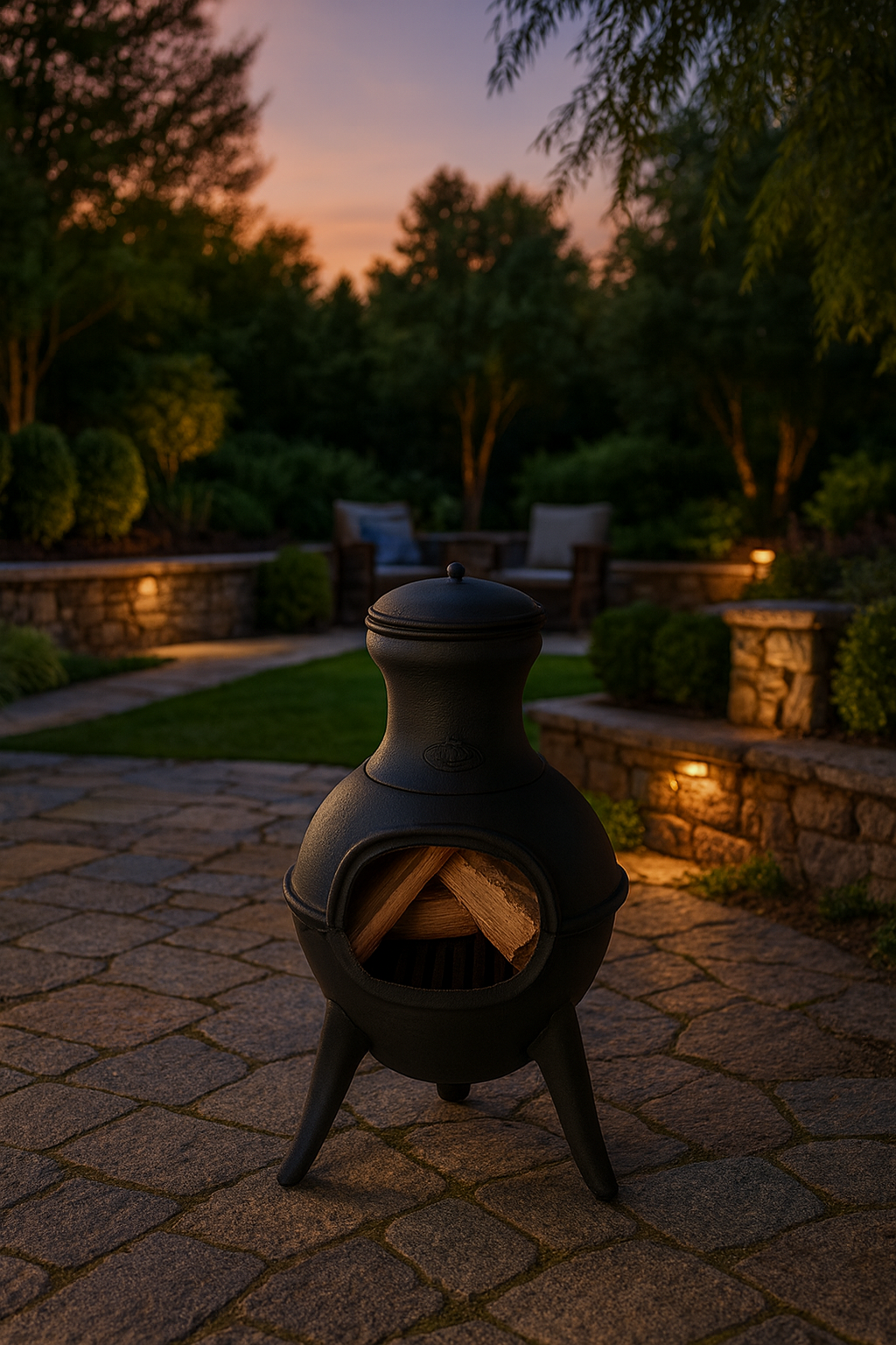 Emberstone Patio Wood Burning Heater