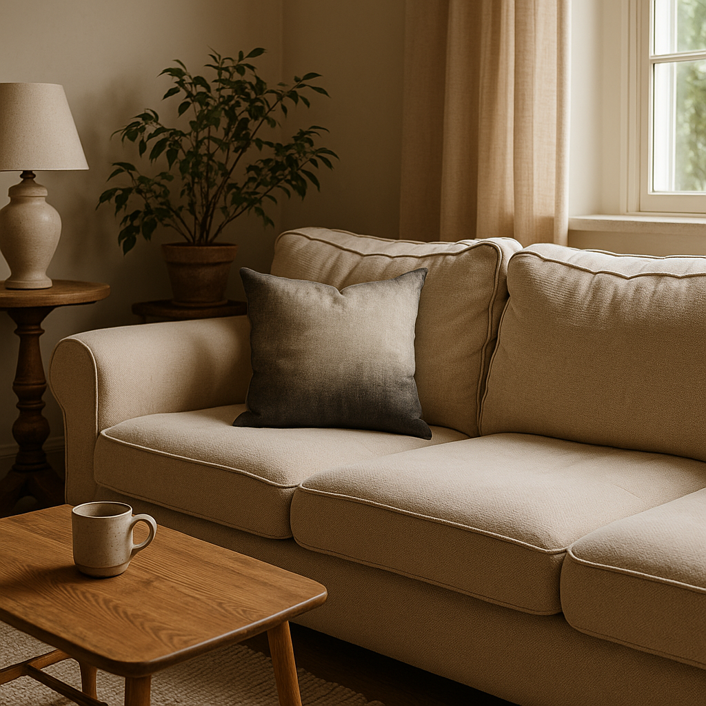 Brown Solid Luxury Indoor/Outdoor Throw Pillow