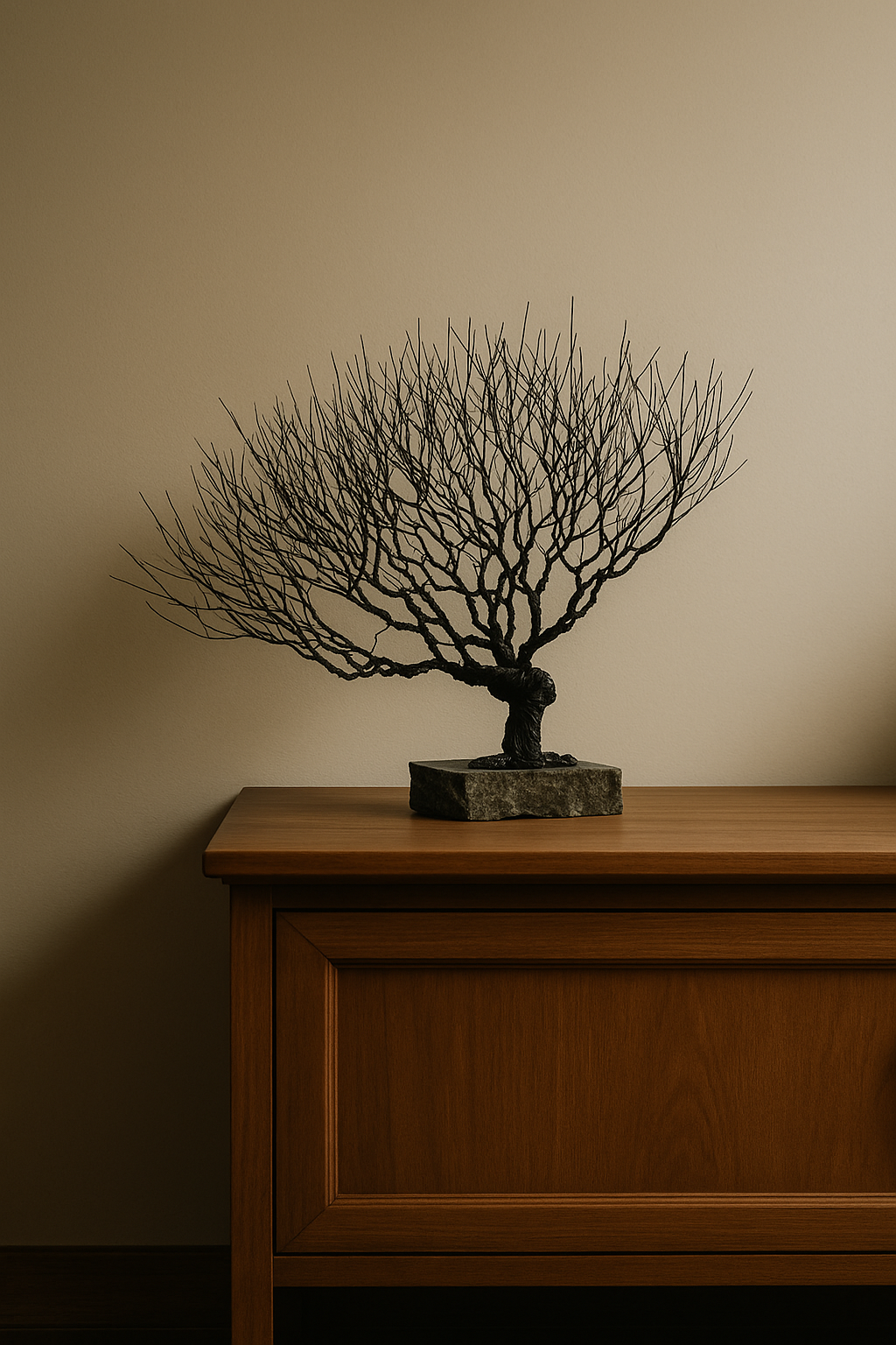 Natural Style Bonsai Wire Tree Sculpture