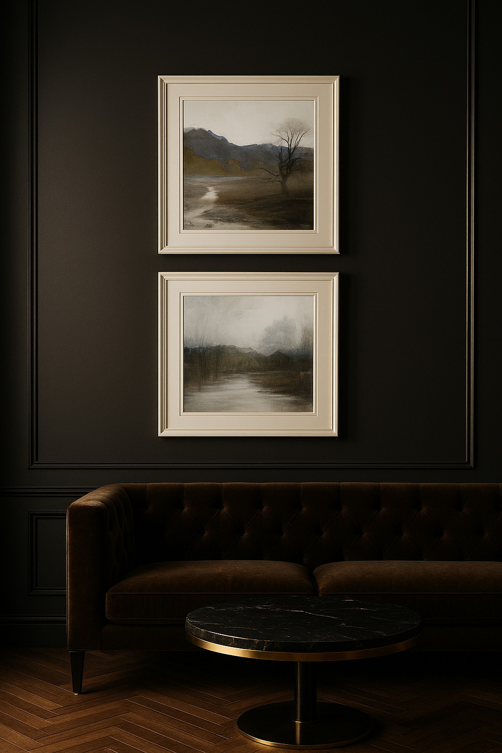 Winter Landscape Wall Art Set