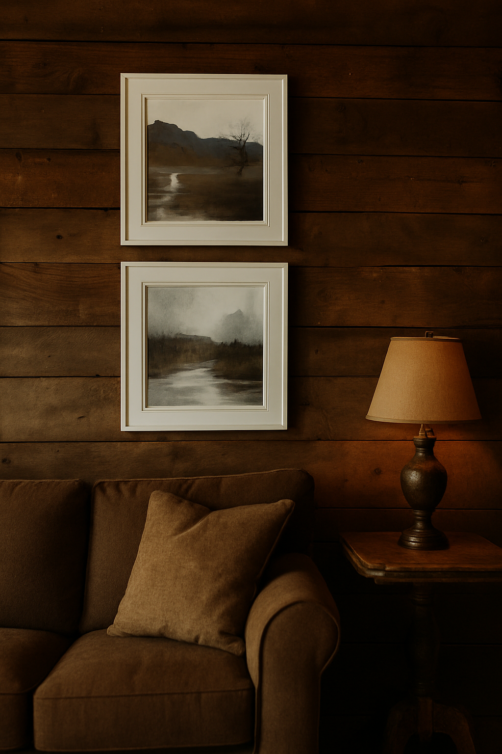 Winter Landscape Wall Art Set