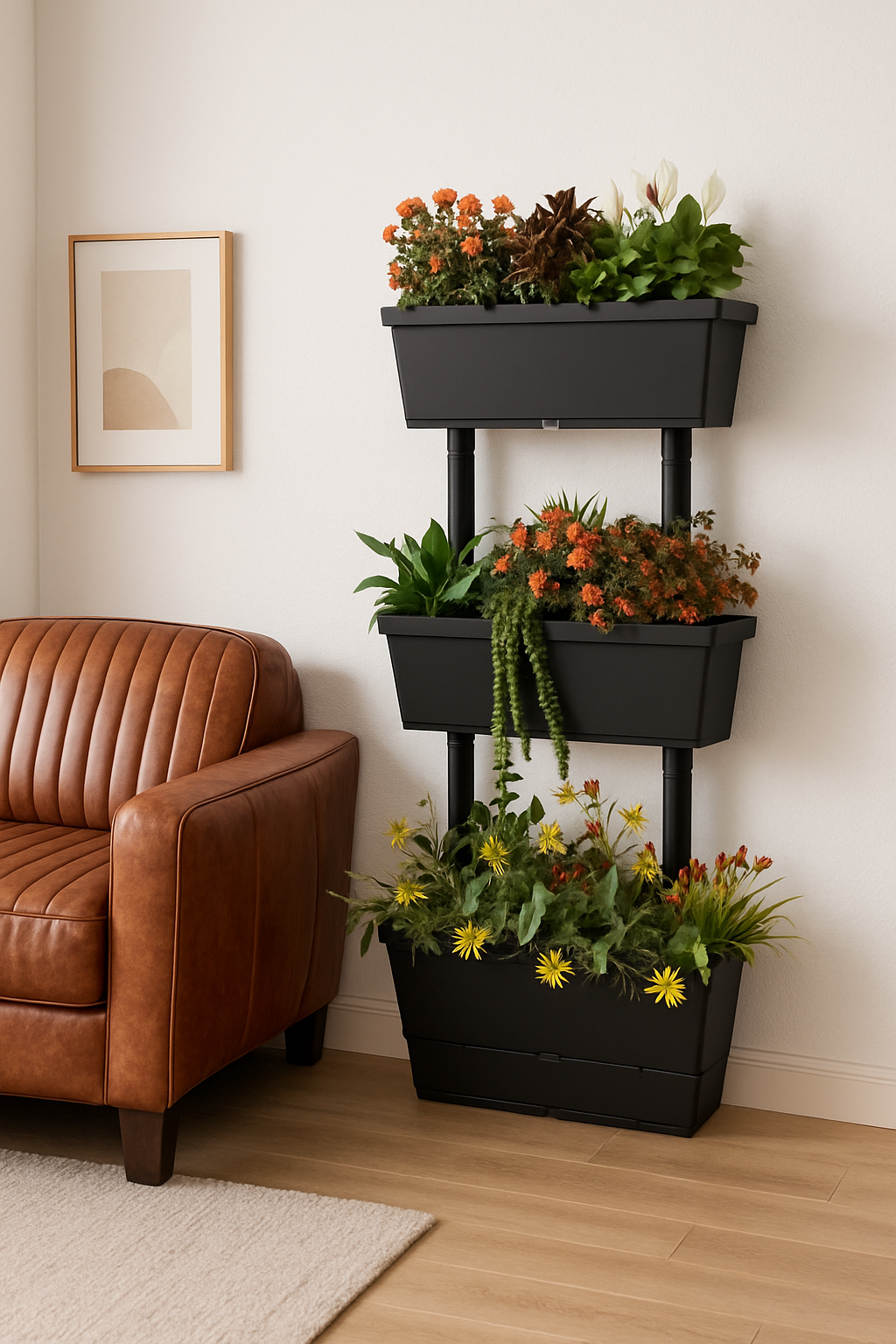 Verticora 3-Tier Modern Garden Tower