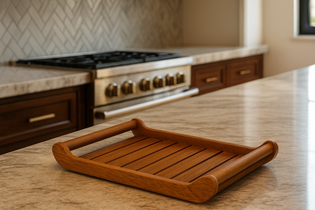 Ridgeview Teak Rectangular Serving Tray