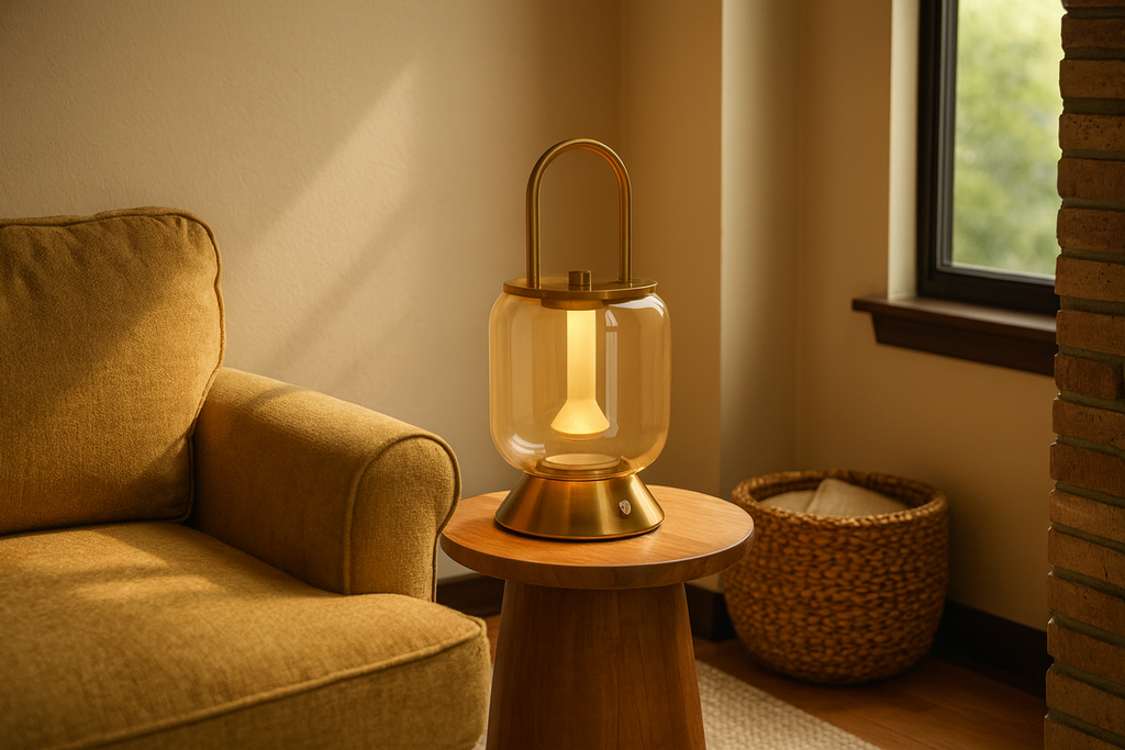 Rechargeable Color-Changing LED Touch Lamp