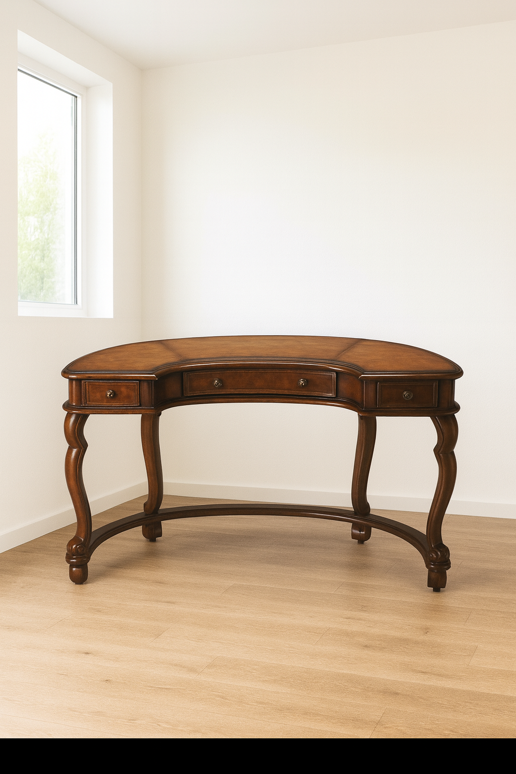Crescent Executive Writing Desk