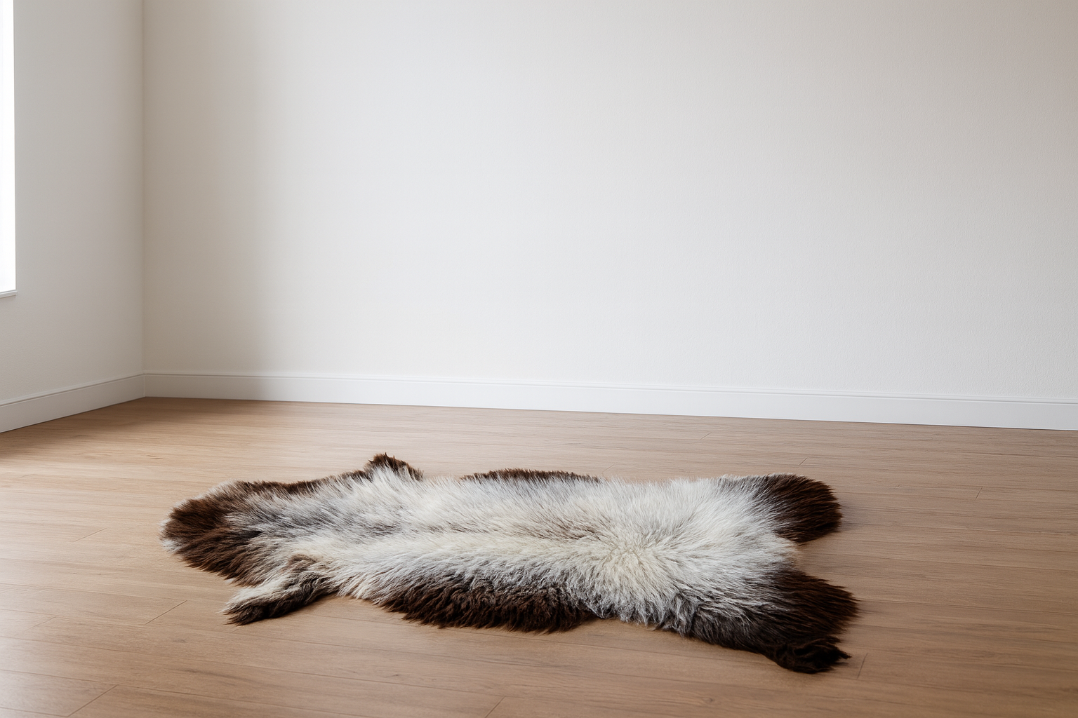 Gray Rare Breed Sheepskin Rug
