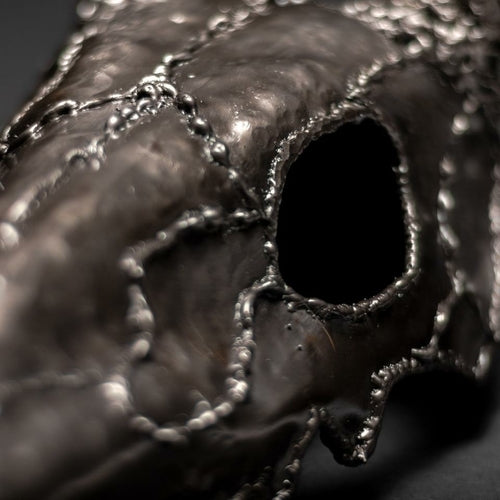 “The End” European Deer Mount – Eight Point Buck Skull Sculpture