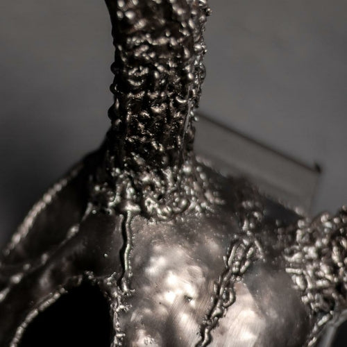 “The End” European Deer Mount – Eight Point Buck Skull Sculpture