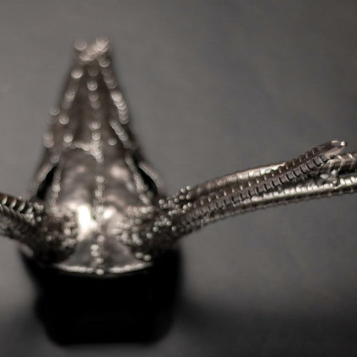 “The End” European Deer Mount – Eight Point Buck Skull Sculpture