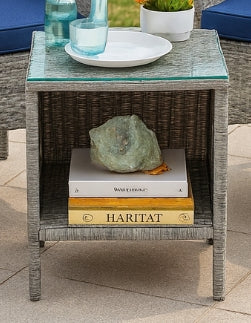 Lumin Terrace Wicker Bistro Set