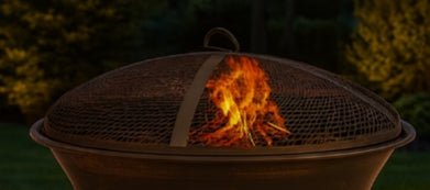 Hearthstone Bronze Cast-Iron Fire Bowl