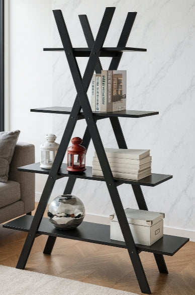 Modern A-Frame Bookshelf