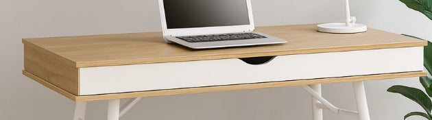 Solivita Pine Workstation Desk