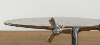 Vintage Airplane Table Clock