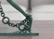 Boundline Abstract Iron Sculpture