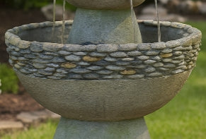 Stone Water Fountain 3-Tier