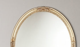 Oval Framed Wall Mirror
