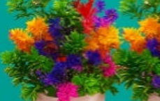 White-Roundpot Luxe Botanical Accent – Artificial Potted Plant