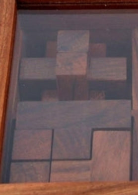 Artisan Walnut Mind-Puzzle – Wooden Jigsaw Puzzle Game