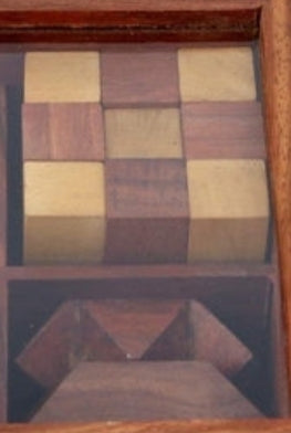 Artisan Walnut Mind-Puzzle – Wooden Jigsaw Puzzle Game