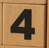 Brown Block Calendar