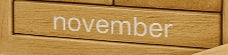 BlancStone Wooden Block Calendar