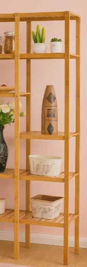 Evergrove Bamboo 4-Tier Eco Storage Bookcase