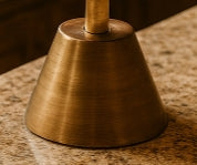 Aureline White & Gold Pedestal Cake Stand