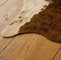 Classic Brindled Cowhide Rug