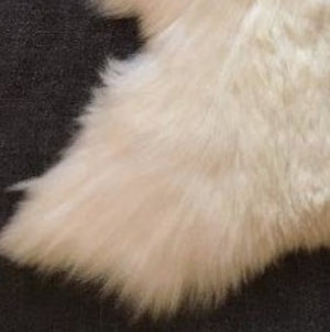 Ivory Lambskin Rug
