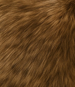 Gray Faux Fur Animal Print Luxury Throw Pillow