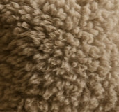 Champagne Faux Fur Luxury Throw Pillow