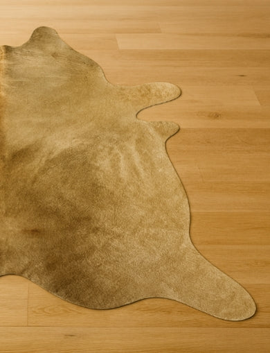 Taupe Cowhide Area Rug