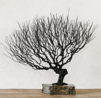 Natural Style Bonsai Wire Tree Sculpture
