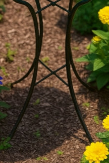 Solstice Glow Dragonfly Glass Birdbath