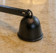 Matte Black Luxury Candle Snuffer – Minimalist Metal Wick Extinguisher